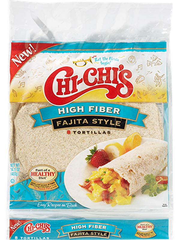 Chi Chi's High Fiber Fajita Style Tortillas Food Library Shibboleth!