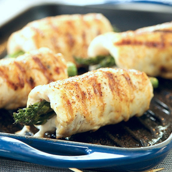 Chicken Asparagus RollUps Recipe Library Shibboleth