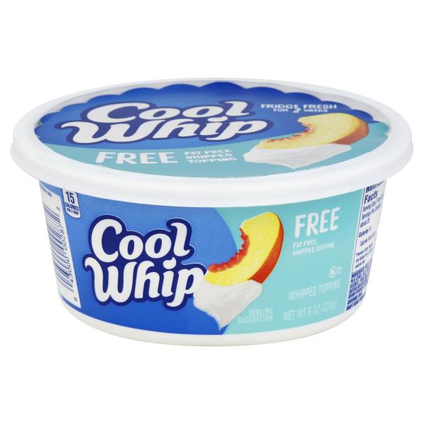 Fat Free Whipped Topping (any brand) Food Library Shibboleth!