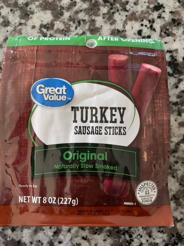 Great Value Turkey Sausage Sticks Original Food Library Shibboleth!