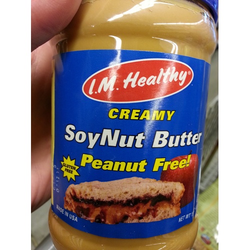 I.M. Healthy Creamy SoyNut Butter Food Library Shibboleth!