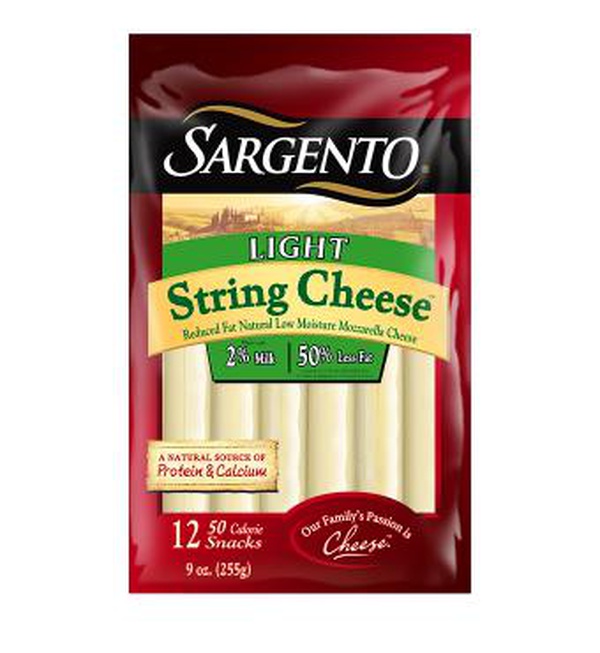 Sargento Light Mozzarella String Cheese Food Library Shibboleth