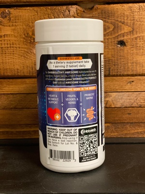 Back of Bottle