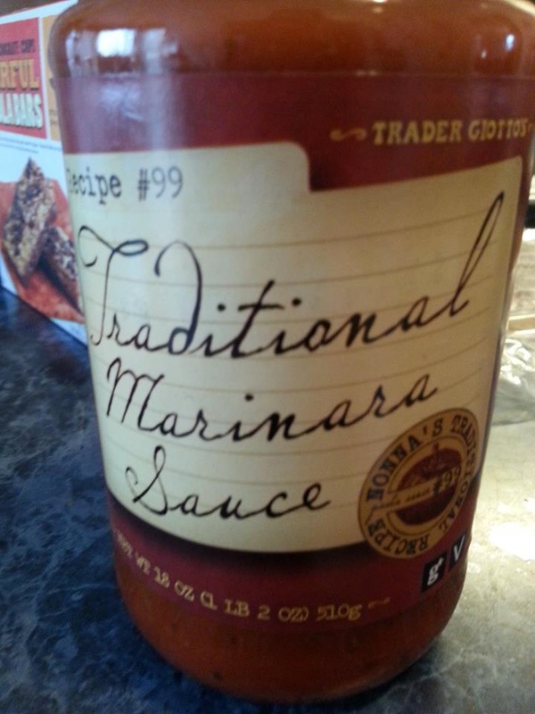 Trader Joe's Traditional Marinara Sauce Food Library Shibboleth!