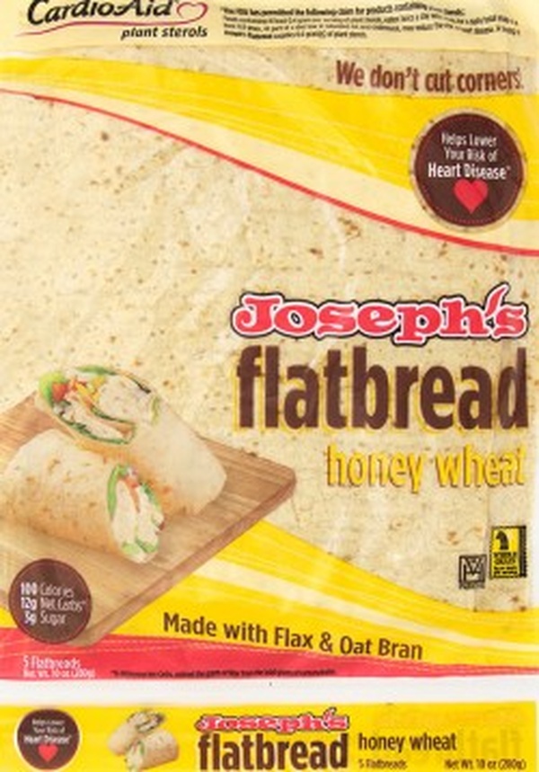 Joseph's Flatbread Honey Wheat Food Library Shibboleth