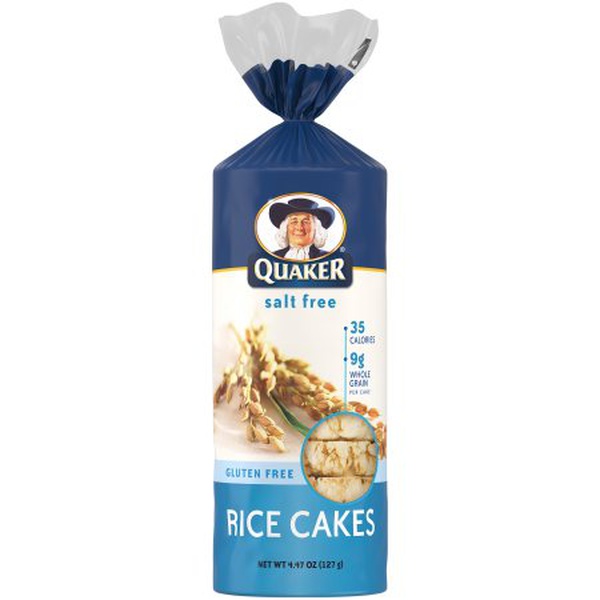 Quaker Rice Cakes (Plain or Sea Salt) Food Library Shibboleth