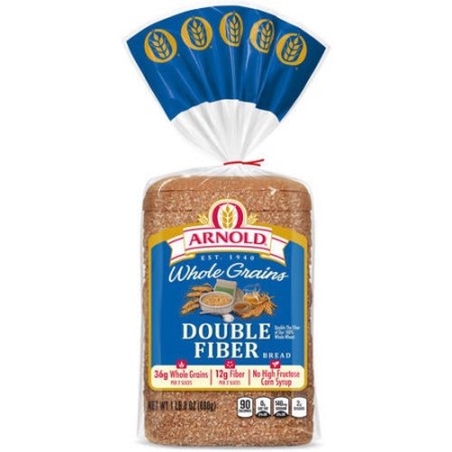Arnold Whole Grains DoubleFiber Bread Food Library Shibboleth