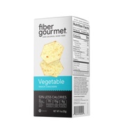 Fiber Gourmet Hexagon Snack Crackers (*NEW)
