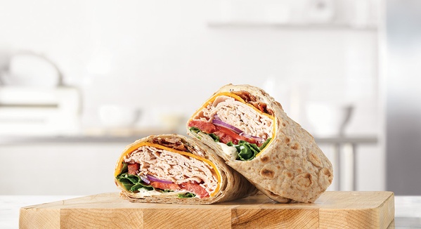 Roast Turkey Ranch Bacon Wrap w modifications Arby s Restaurant roast-turkey-ranch-bacon-wrap-w-modifications-arby-s-restaurant