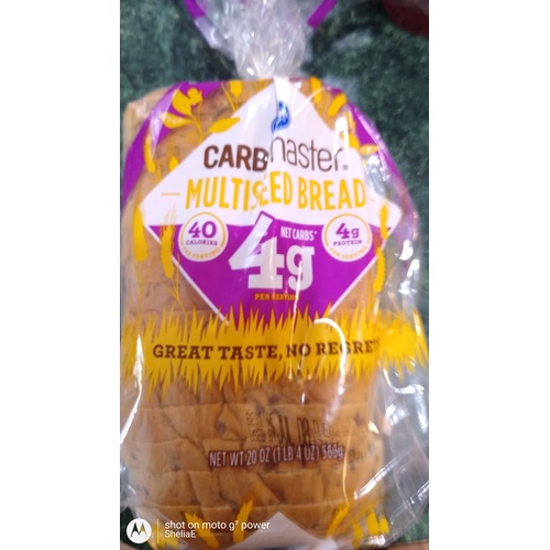 Kroger Carbmaster Multiseed Bread Food Library Shibboleth!