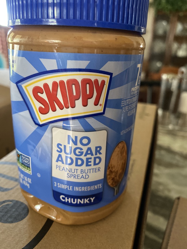 Skippy no sugar added peanut butter chunky or smooth food library