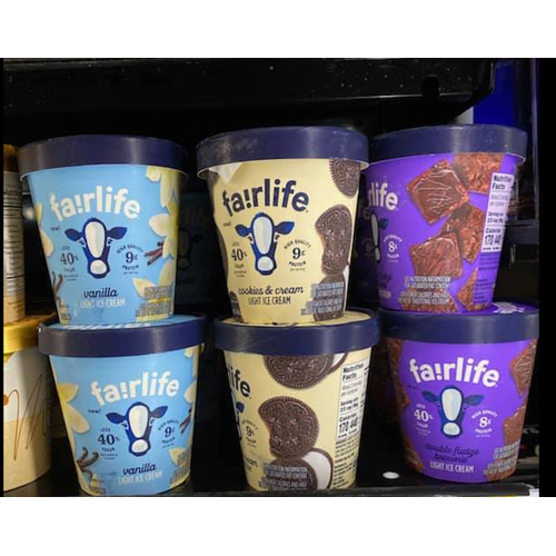 Fairlife Light Ice Cream (any flavor) Food Library Shibboleth