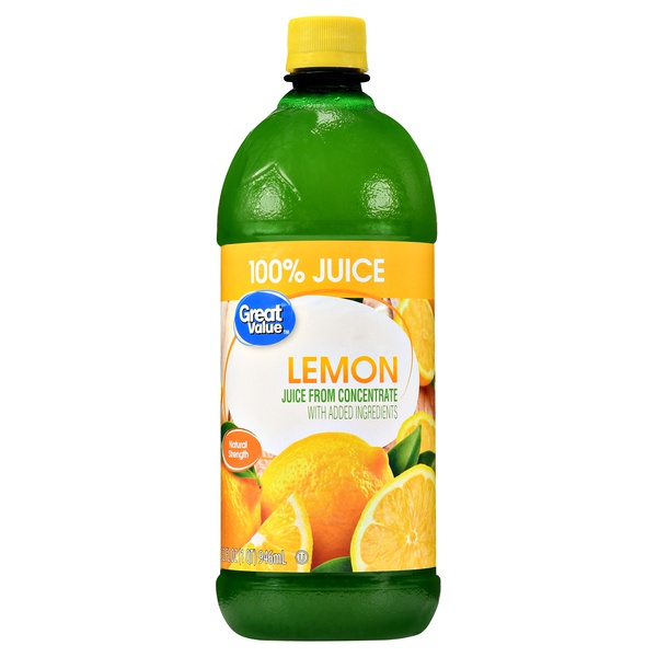Great Value Lemon Juice from Concentrate Food Library Shibboleth!