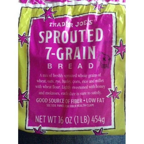 Trader Joe's Sprouted 7Grain Bread Food Library Shibboleth!