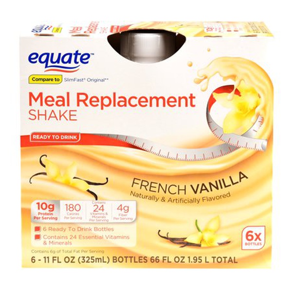 Equate Meal Replacement Shake (any flavor) Food Library Shibboleth!