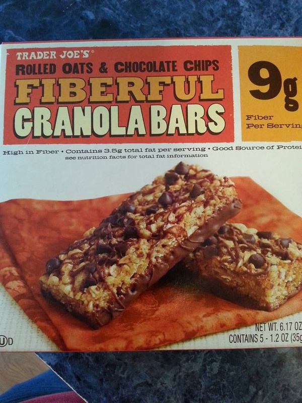 Trader Joe's Fiberful Granola Bars (any flavor) Food Library