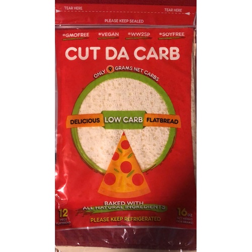 Cut da Carb Low Carb Flatbread Food Library Shibboleth!