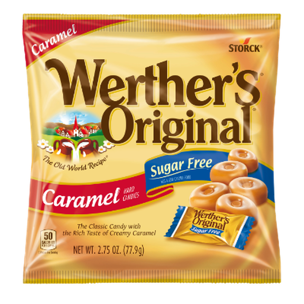 Werther #39 s Original Sugar Free Caramel Hard Candy Food Library Werther #39 s Original Sugar Free Caramel Hard Candy Food Library