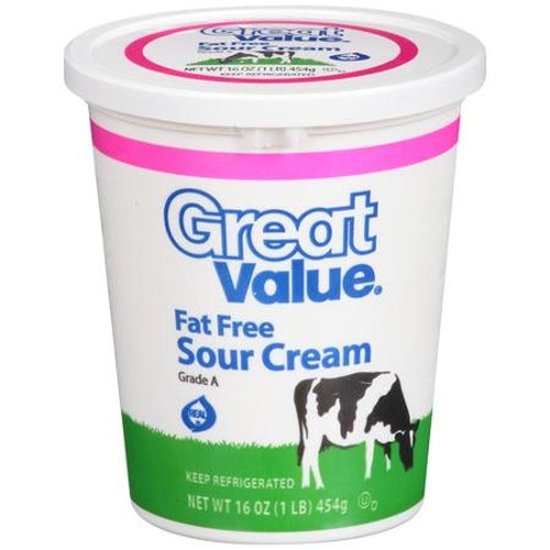 Great Value Fat Free Sour Cream Food Library Shibboleth!