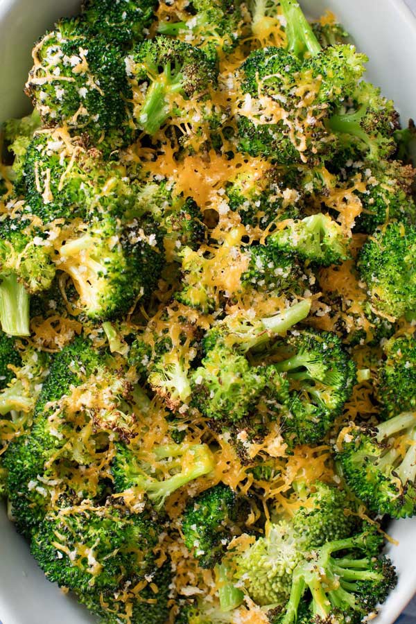 Cheesy Roasted Broccoli Spears Recipe Library Shibboleth