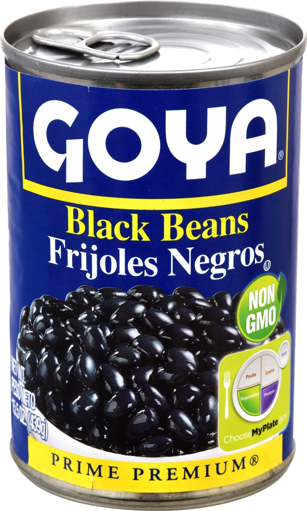 Black Beans, canned (any brand) Food Library Shibboleth!