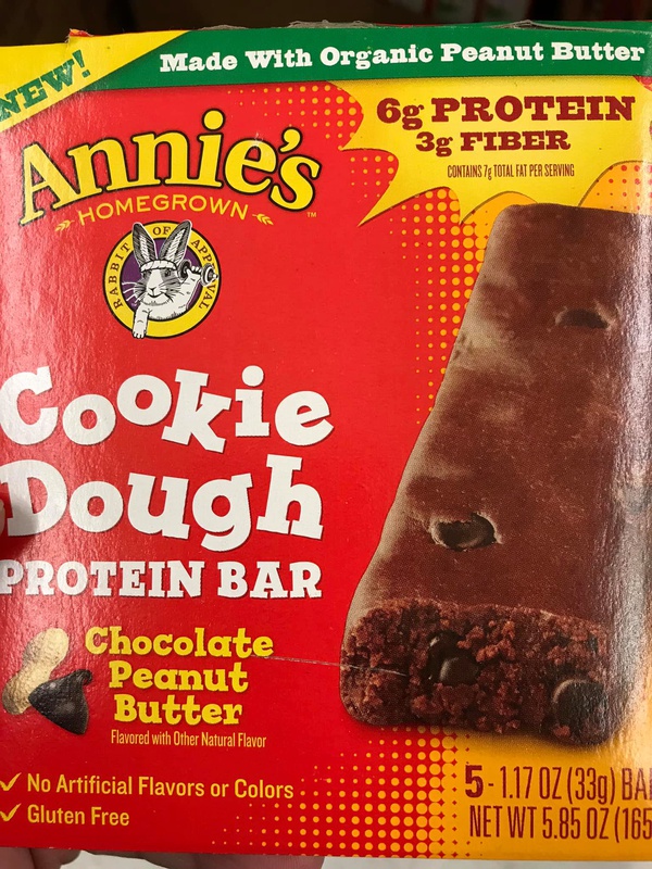 Annie's Cookie Dough Protein Bar Food Library Shibboleth!