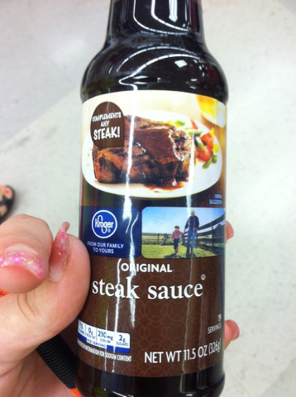 Kroger Original Steak Sauce Food Library Shibboleth!