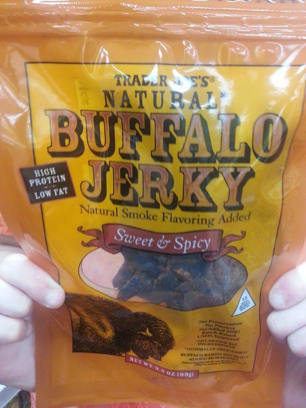 Trader Joe's Natural Buffalo Jerky Food Library Shibboleth!