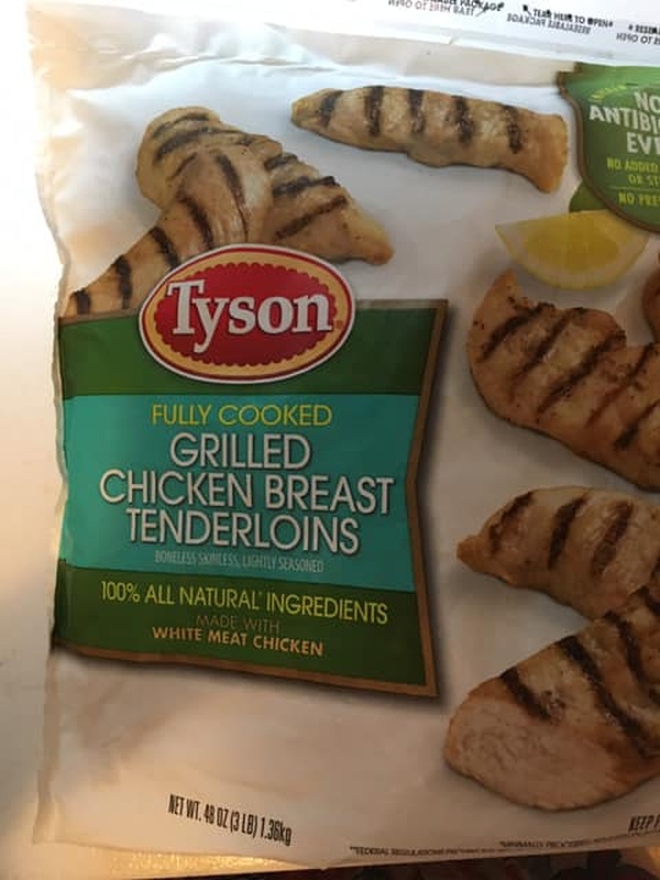 Tyson Fully Cooked Grilled Chicken Breast Tenderloins - Food Library