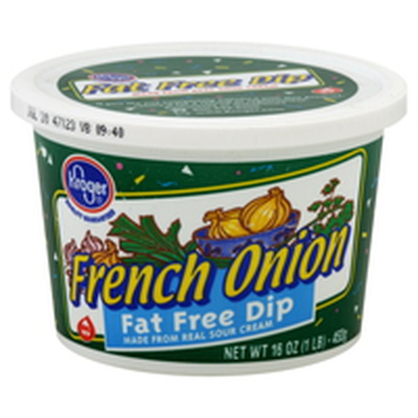 Kroger Fat Free French Onion Dip Food Library Shibboleth!