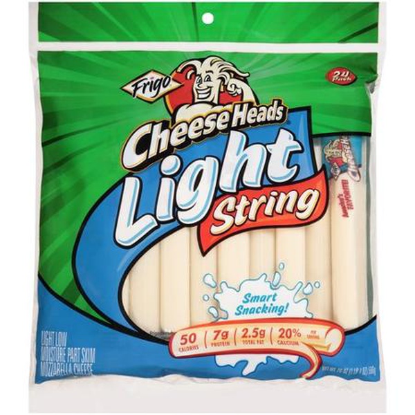 Frigo Cheese Heads Light String Cheese Food Library Shibboleth!
