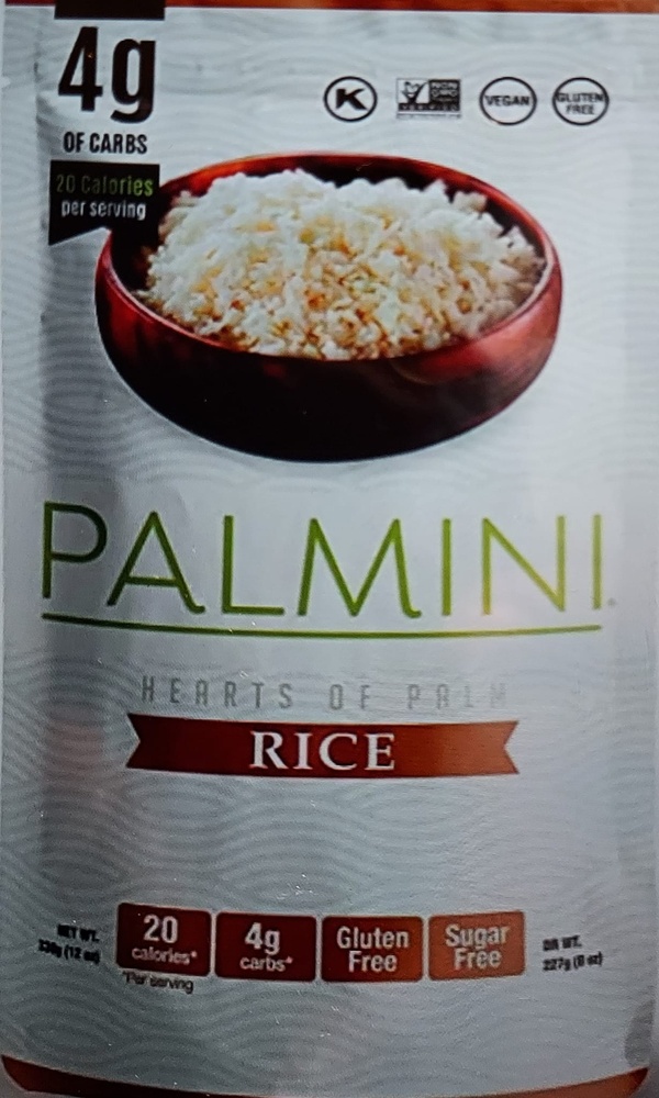 Palmini Hearts of Palm Rice Food Library Shibboleth!