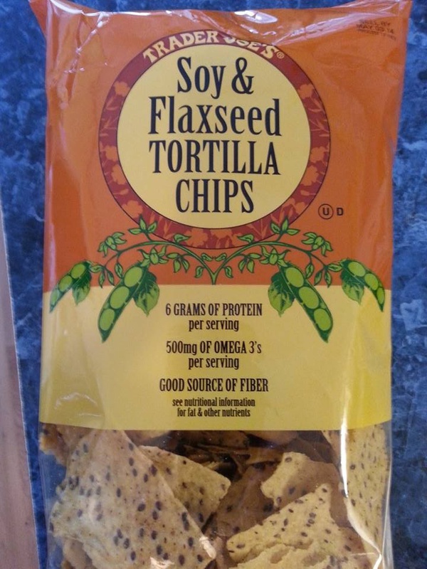 Trader Joe's Soy and Flaxseed Tortilla Chips Food Library Shibboleth!