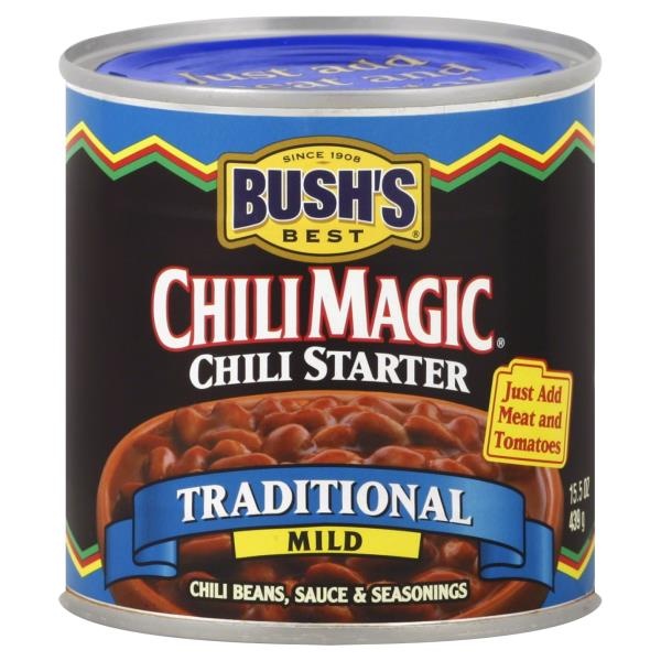 Bush's Best Chili Magic Chili Starter Food Library Shibboleth