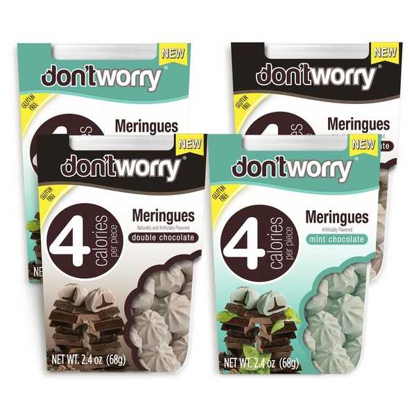 Don't Worry 4 Calorie Meringue Cookies (any flavor) Food Library