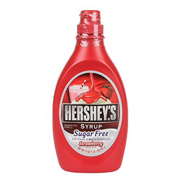 Hershey's sugarFree Strawberry Syrup Food Library Shibboleth!