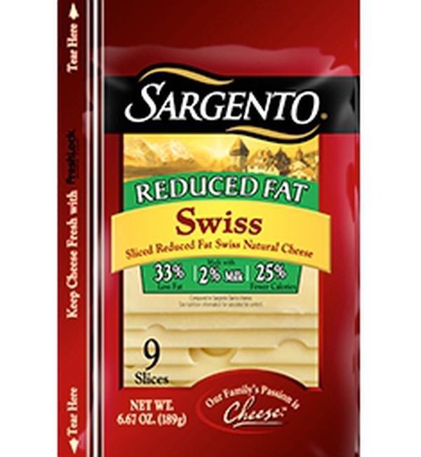 Sargento Reduced Fat Sliced Swiss Cheese Food Library Shibboleth!