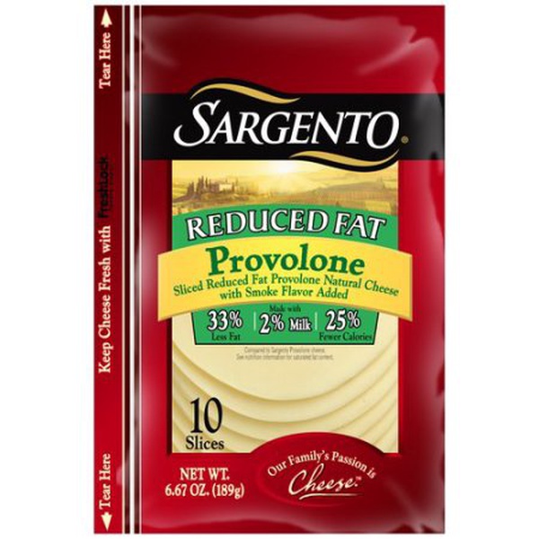 Sargento Reduced Fat Provolone Cheese Slices Food Library Shibboleth!