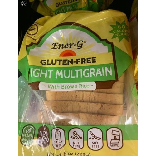 EnerG Gluten Free Light Multigrain with Brown Rice Bread Food