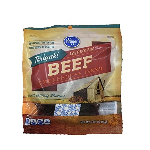 Kroger Teriyaki Beef Smokehouse Jerky Food Library Shibboleth!