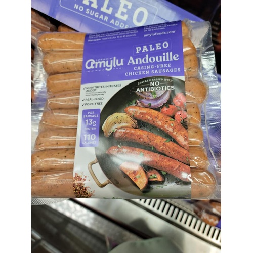 Sausages by Amylu Andouille CasingFree Chicken Sausages Food Library