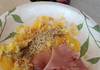 2 eggs Hemp hearts Virginia Ham