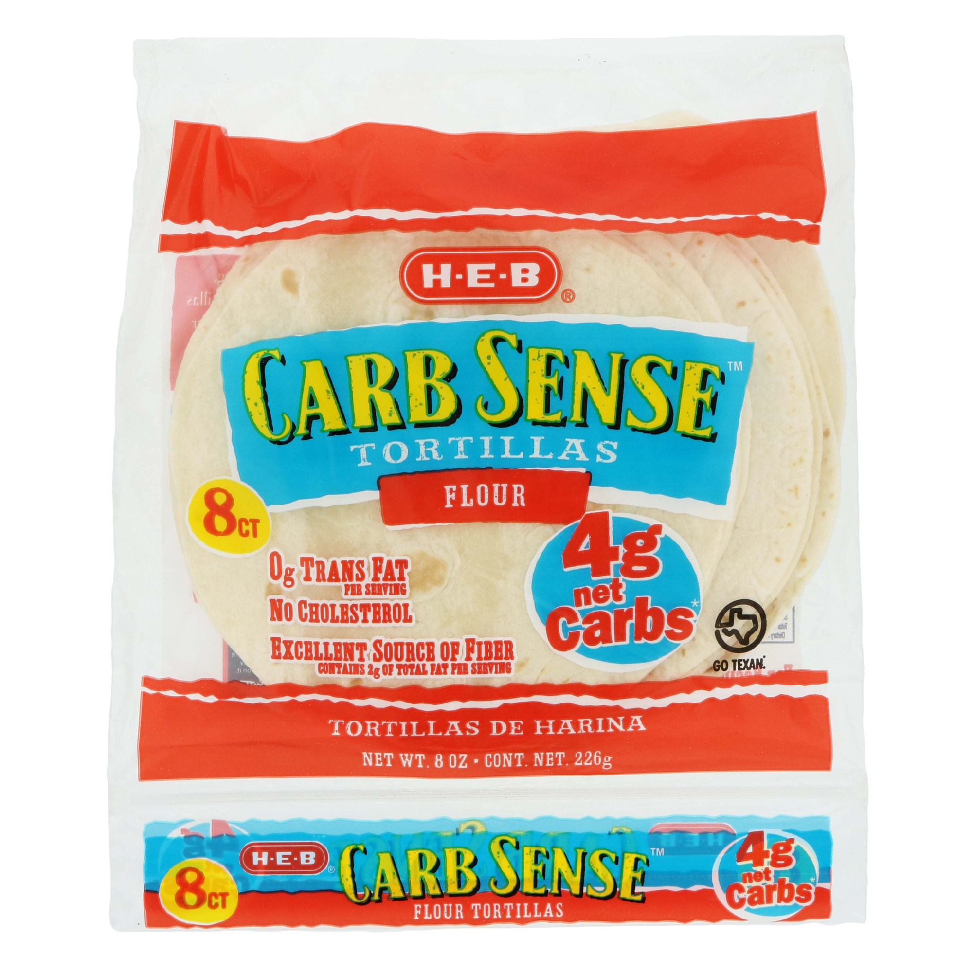 HEB Carb Sense Tortillas Flour Food Library Shibboleth