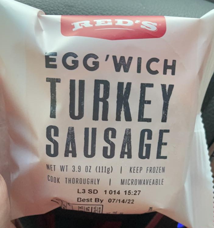 Red's Egg'wich Turkey Sausage Food Library Shibboleth