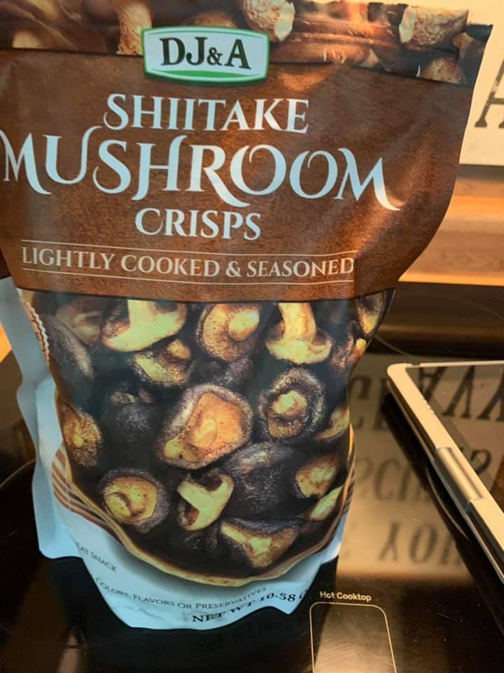 DJ&A Shitake Mushroom Crisps Food Library Shibboleth