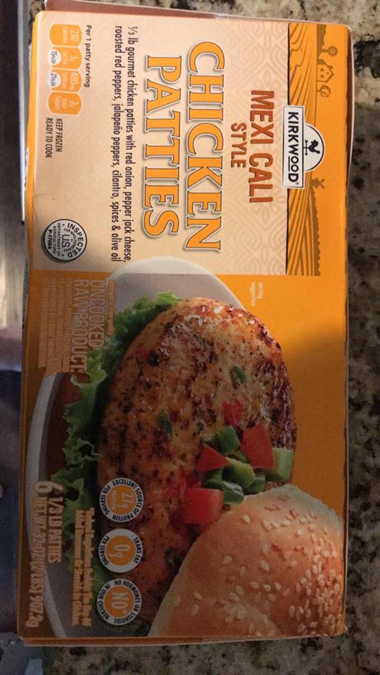 Kirkwood Mexi Cali Style Chicken Patties Food Library Shibboleth