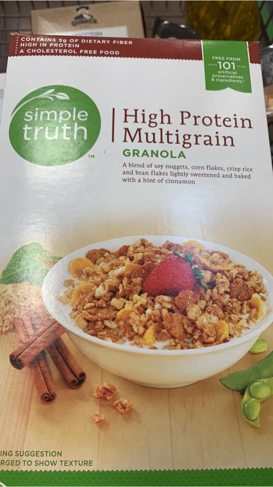 Simple Truth High Protein Multi Grain Granola Food Library Shibboleth