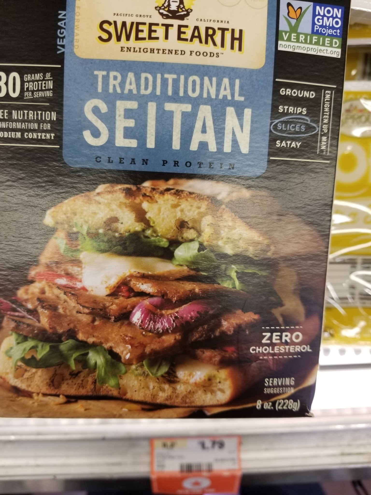 Sweet Earth Enlightened Foods Traditional Seitan Food Library