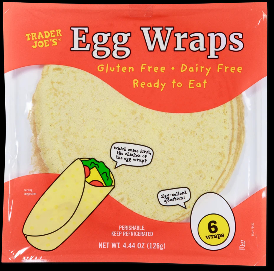 Trader Joe's Egg Wraps Food Library Shibboleth!