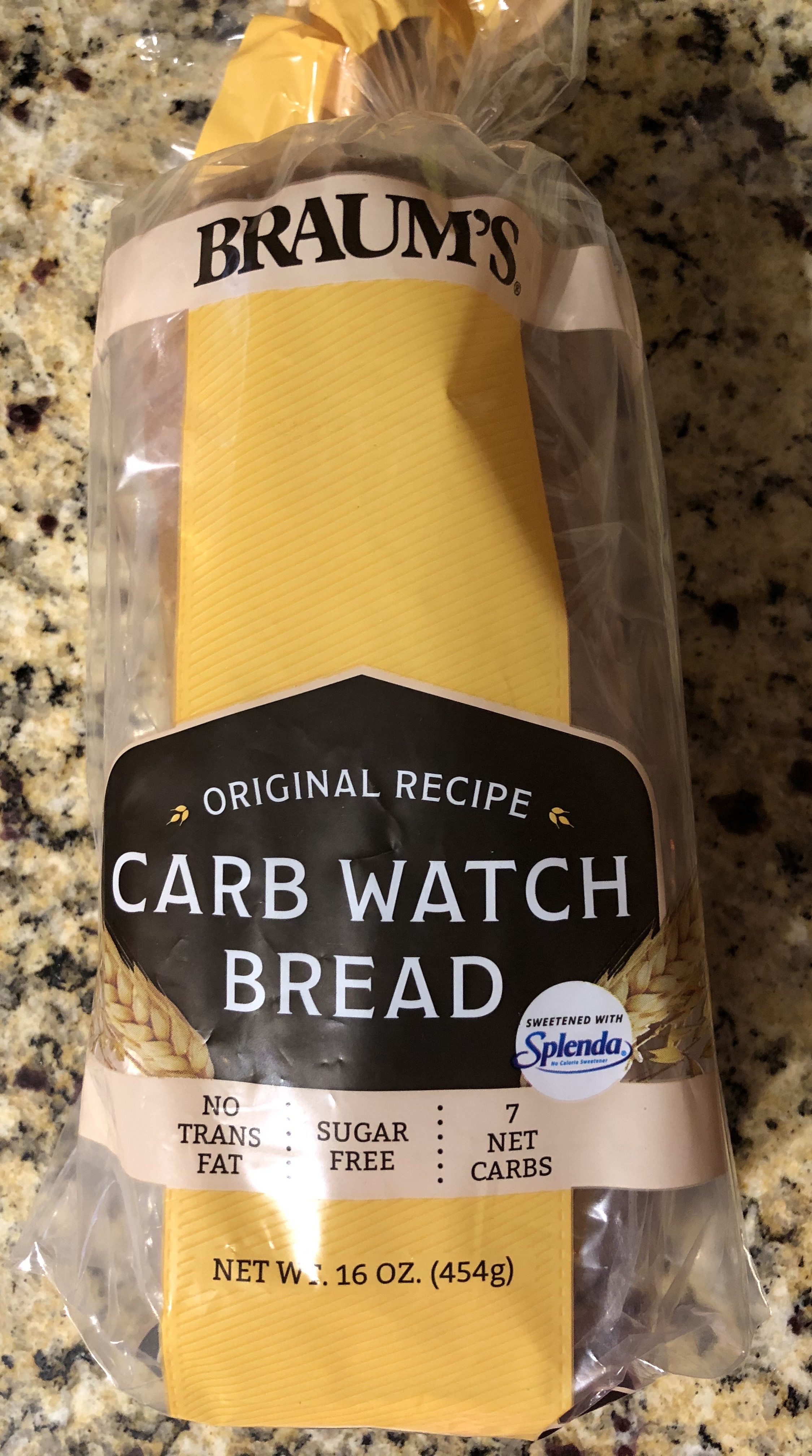 Braum's Carb Watch Bread Original Recipe Food Library Shibboleth!